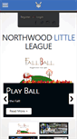 Mobile Screenshot of northwoodbaseball.com